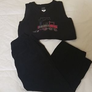 Holiday Vest & Pant set